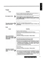 Preview for 21 page of Panasonic CQC1200U - AUTO RADIO/CD DECK Operating Instructions Manual