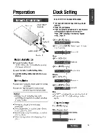 Предварительный просмотр 9 страницы Panasonic CQC1300U - AUTO RADIO/CD DECK Operating Instructions Manual