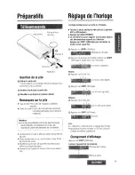 Предварительный просмотр 11 страницы Panasonic CQC1300U - AUTO RADIO/CD DECK Operating Instructions Manual