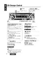 Предварительный просмотр 26 страницы Panasonic CQC1300U - AUTO RADIO/CD DECK Operating Instructions Manual