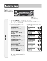 Preview for 14 page of Panasonic CQC1301U - AUTO RADIO/CD DECK Operating Instructions Manual