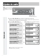 Предварительный просмотр 13 страницы Panasonic CQC1303U - AUTO RADIO/CD DECK Manual De Instrucciones