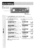 Preview for 14 page of Panasonic CQC1303U - AUTO RADIO/CD DECK Operating Instructions Manual