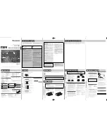 Предварительный просмотр 1 страницы Panasonic CQC1304U - AUTO RADIO/CD DECK Manual De Instrucciones