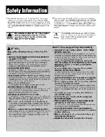 Preview for 2 page of Panasonic CQC1333U - AUTO RADIO/CD DECK Operating Instructions Manual