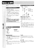 Preview for 9 page of Panasonic CQC1333U - AUTO RADIO/CD DECK Operating Instructions Manual