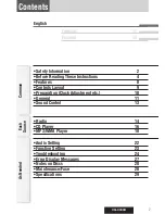 Предварительный просмотр 7 страницы Panasonic CQC300U - 50Wx4 iPod-Ready Multi-Format Car Audio Receiver Operating Instructions Manual