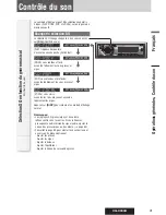 Предварительный просмотр 41 страницы Panasonic CQC300U - 50Wx4 iPod-Ready Multi-Format Car Audio Receiver Operating Instructions Manual