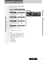 Предварительный просмотр 69 страницы Panasonic CQC300U - 50Wx4 iPod-Ready Multi-Format Car Audio Receiver Operating Instructions Manual