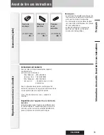 Предварительный просмотр 33 страницы Panasonic CQC300U - 50Wx4 iPod-Ready Multi-Format Car Audio... Operating Instructions Manual