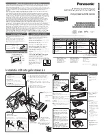 Panasonic CQC3301U - AUTO RADIO/CD DECK Installation Instructions предпросмотр