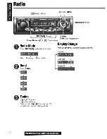 Предварительный просмотр 12 страницы Panasonic CQC3303U - AUTO RADIO/CD DECK Operating Instructions Manual