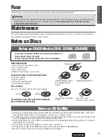 Предварительный просмотр 25 страницы Panasonic CQC3304U - AUTO RADIO/CD DECK Operating Instructions Manual