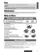 Предварительный просмотр 29 страницы Panasonic CQC3401U - AUTO RADIO/CD DECK Operating Instructions Manual