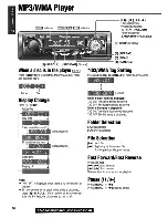 Предварительный просмотр 16 страницы Panasonic CQC3433U - AUTO RADIO/CD DECK Operating Instructions Manual