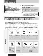 Предварительный просмотр 4 страницы Panasonic CQC500U - CD Receiver With Changer Control Operating Instructions Manual