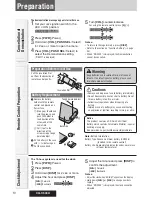 Предварительный просмотр 10 страницы Panasonic CQC500U - CD Receiver With Changer Control Operating Instructions Manual