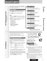 Предварительный просмотр 13 страницы Panasonic CQC500U - CD Receiver With Changer Control Operating Instructions Manual