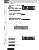 Предварительный просмотр 14 страницы Panasonic CQC500U - CD Receiver With Changer Control Operating Instructions Manual