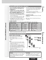 Предварительный просмотр 21 страницы Panasonic CQC500U - CD Receiver With Changer Control Operating Instructions Manual