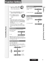 Предварительный просмотр 23 страницы Panasonic CQC500U - CD Receiver With Changer Control Operating Instructions Manual