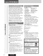 Предварительный просмотр 48 страницы Panasonic CQC500U - CD Receiver With Changer Control Operating Instructions Manual