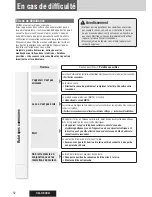 Предварительный просмотр 52 страницы Panasonic CQC500U - CD Receiver With Changer Control Operating Instructions Manual