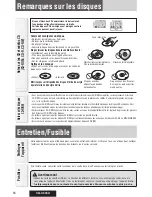 Предварительный просмотр 56 страницы Panasonic CQC500U - CD Receiver With Changer Control Operating Instructions Manual