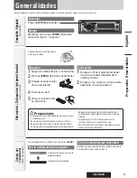 Предварительный просмотр 67 страницы Panasonic CQC500U - CD Receiver With Changer Control Operating Instructions Manual