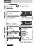 Предварительный просмотр 68 страницы Panasonic CQC500U - CD Receiver With Changer Control Operating Instructions Manual