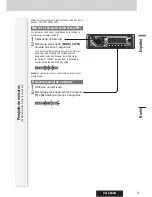 Предварительный просмотр 71 страницы Panasonic CQC500U - CD Receiver With Changer Control Operating Instructions Manual