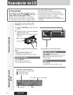 Предварительный просмотр 72 страницы Panasonic CQC500U - CD Receiver With Changer Control Operating Instructions Manual