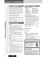 Предварительный просмотр 76 страницы Panasonic CQC500U - CD Receiver With Changer Control Operating Instructions Manual