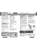 Preview for 11 page of Panasonic CQC5110U - AUTO RADIO/CD DECK Operating Instructions Manual