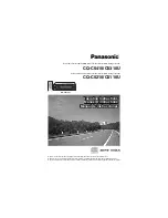 Предварительный просмотр 1 страницы Panasonic CQC5110U - AUTO RADIO/CD DECK Operating Instructions