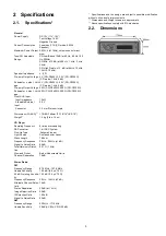 Preview for 3 page of Panasonic CQC5405U - AUTO RADIO/CD DECK-MULTI LANG Service Manual