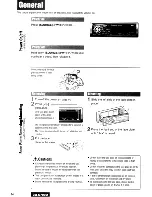 Предварительный просмотр 14 страницы Panasonic CQC700U - AUTO RADIO/CD DECK Operating Instructions Manual