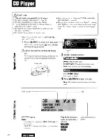 Предварительный просмотр 22 страницы Panasonic CQC700U - AUTO RADIO/CD DECK Operating Instructions Manual