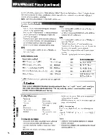 Предварительный просмотр 26 страницы Panasonic CQC700U - AUTO RADIO/CD DECK Operating Instructions Manual