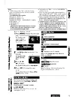 Предварительный просмотр 57 страницы Panasonic CQC700U - AUTO RADIO/CD DECK Operating Instructions Manual