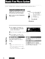 Предварительный просмотр 64 страницы Panasonic CQC700U - AUTO RADIO/CD DECK Operating Instructions Manual