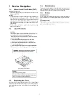 Предварительный просмотр 2 страницы Panasonic CQC700U - AUTO RADIO/CD DECK Service Manual