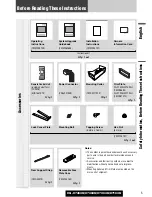 Предварительный просмотр 5 страницы Panasonic CQC7103U - CAR AUDIO - MULTI-LANG Operating Instructions Manual