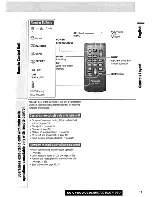 Предварительный просмотр 11 страницы Panasonic CQC7103U - CAR AUDIO - MULTI-LANG Operating Instructions Manual