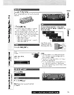 Предварительный просмотр 15 страницы Panasonic CQC7103U - CAR AUDIO - MULTI-LANG Operating Instructions Manual