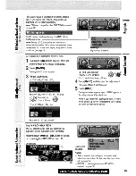 Предварительный просмотр 19 страницы Panasonic CQC7103U - CAR AUDIO - MULTI-LANG Operating Instructions Manual