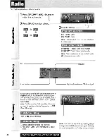 Предварительный просмотр 20 страницы Panasonic CQC7103U - CAR AUDIO - MULTI-LANG Operating Instructions Manual