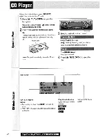 Предварительный просмотр 22 страницы Panasonic CQC7103U - CAR AUDIO - MULTI-LANG Operating Instructions Manual