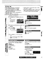 Предварительный просмотр 23 страницы Panasonic CQC7103U - CAR AUDIO - MULTI-LANG Operating Instructions Manual