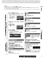 Предварительный просмотр 25 страницы Panasonic CQC7103U - CAR AUDIO - MULTI-LANG Operating Instructions Manual